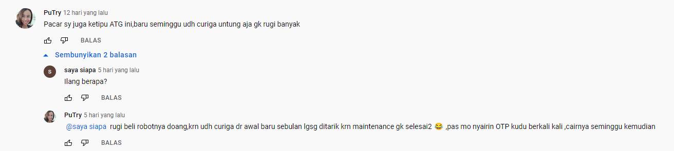 Pasangan Korban ATG Sudah Curiga