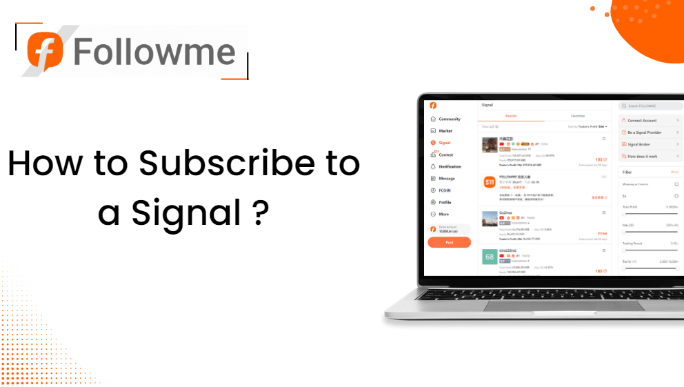 How to Subscribe to a Signal on FOLLOWME?