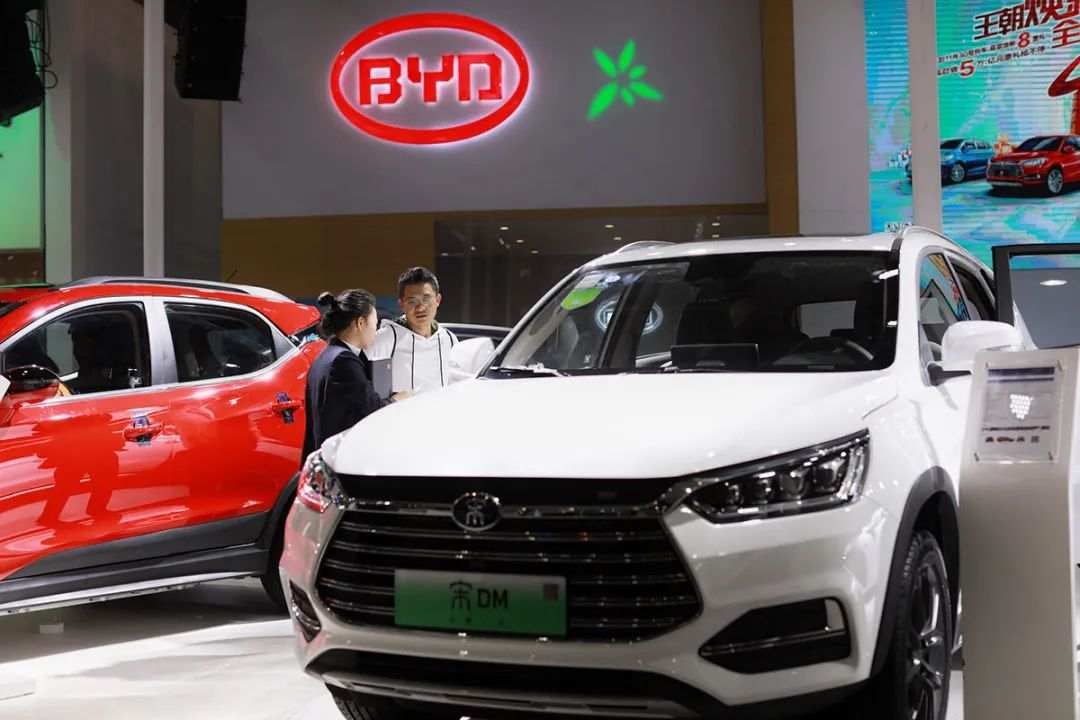 比亚迪 增长 乘用车 销量 汽车 上牌