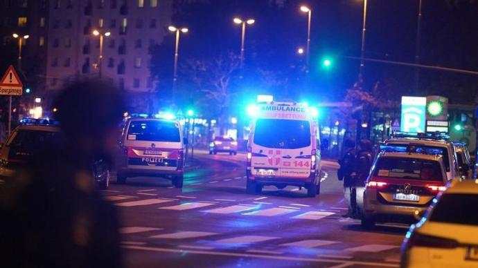 嫌犯 奥地利 维也纳 警方 袭击 市中心