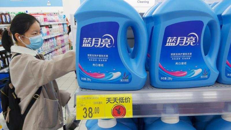 蓝月亮 洗衣 凝珠 市场 产品 市盈率