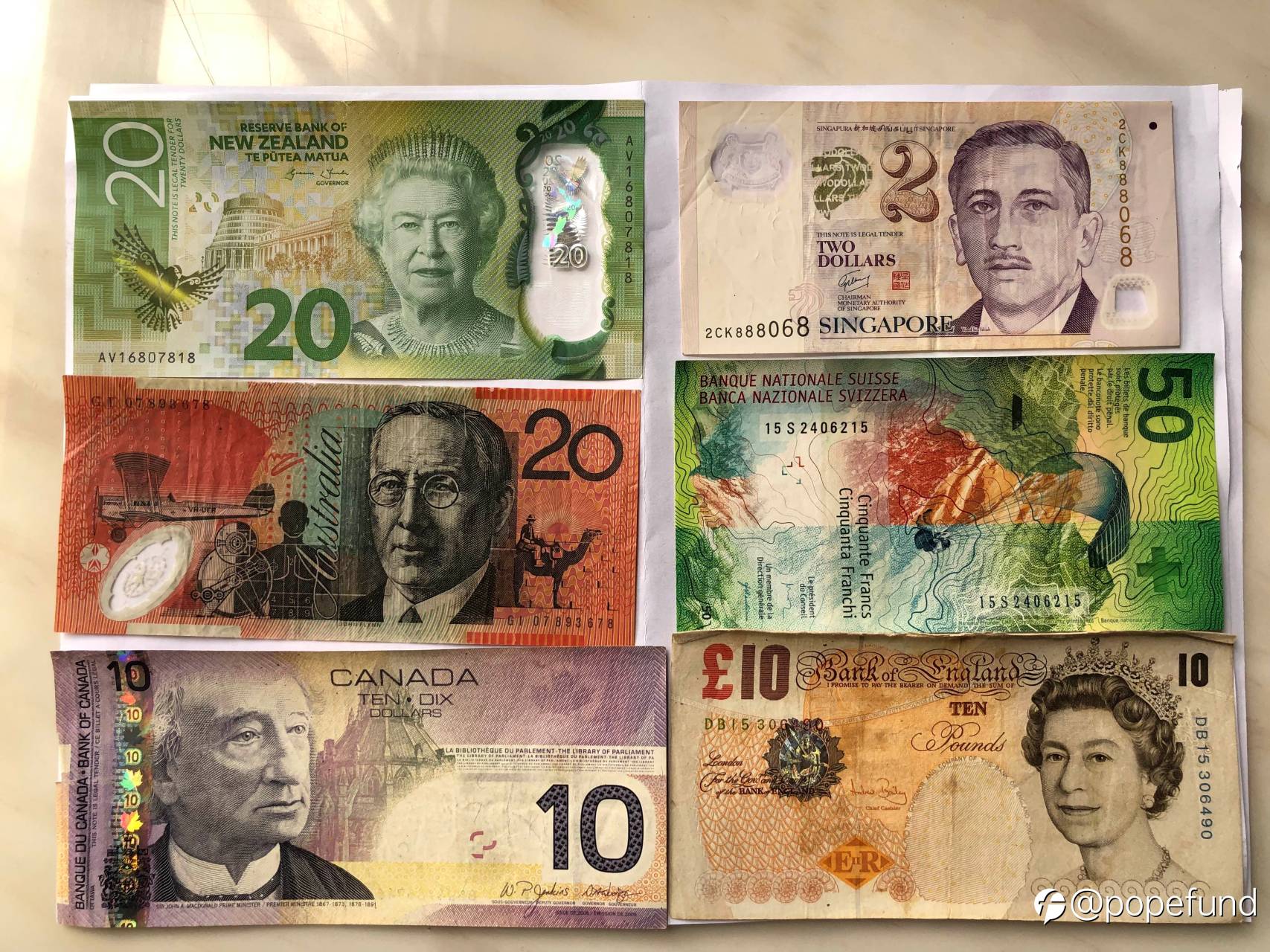 They are much more interesting than just trading: beautiful ,commemorative and artistic bank notes