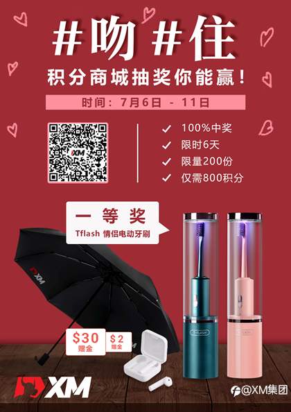 XM积分商城抽奖上线,100%中奖,千元奖品等你赢!