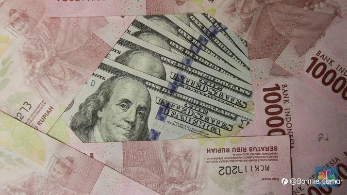 Rupiah Melesat ke Rp 14.130/US$, Pada Pukul 14.00 WIB