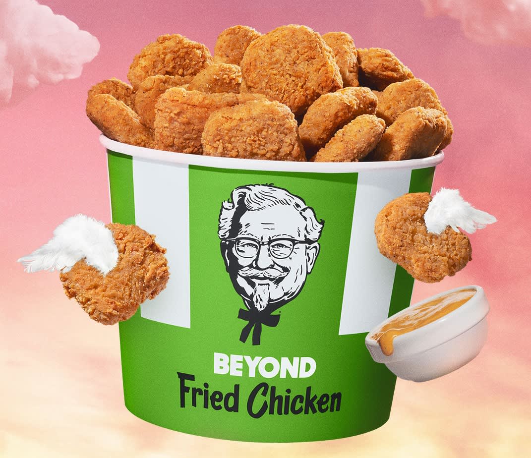 KFC to launch plant-based fried chicken made with Beyond Meat nationwide