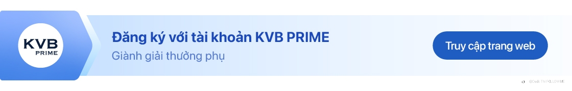 KVB PRIME Cung Cấp Thêm TIỀN THƯỞNG Lên Đến 4,500$