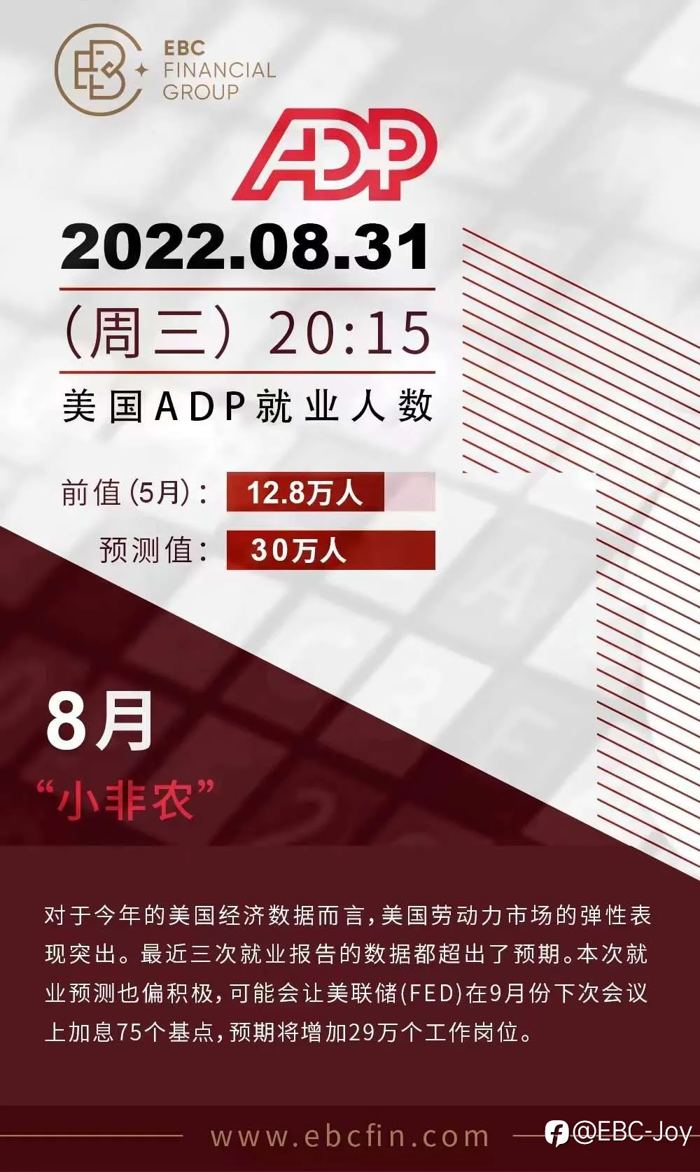 今晚8:15小非农