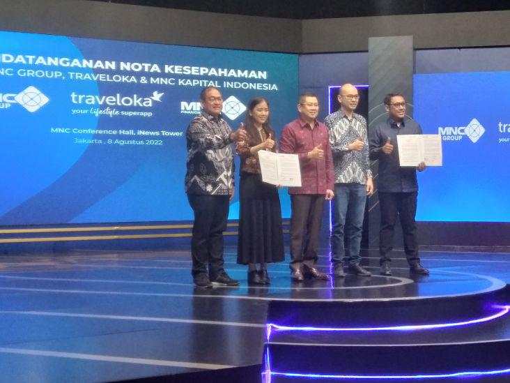 Gandeng Traveloka, MNC Kapital Perkuat Ekosistem Bisnis
