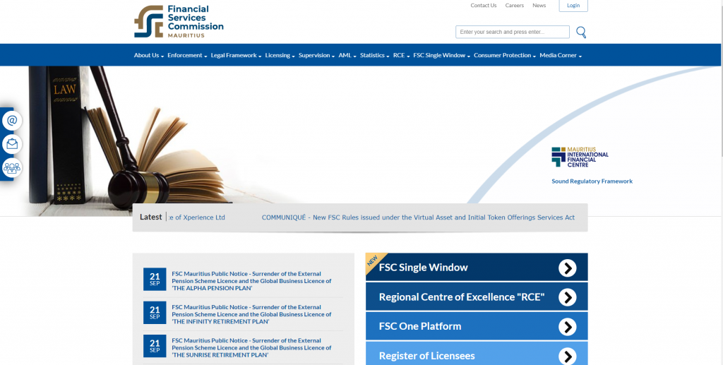 实用教程 | 毛里求斯金融服务委员会监管情况检验指南