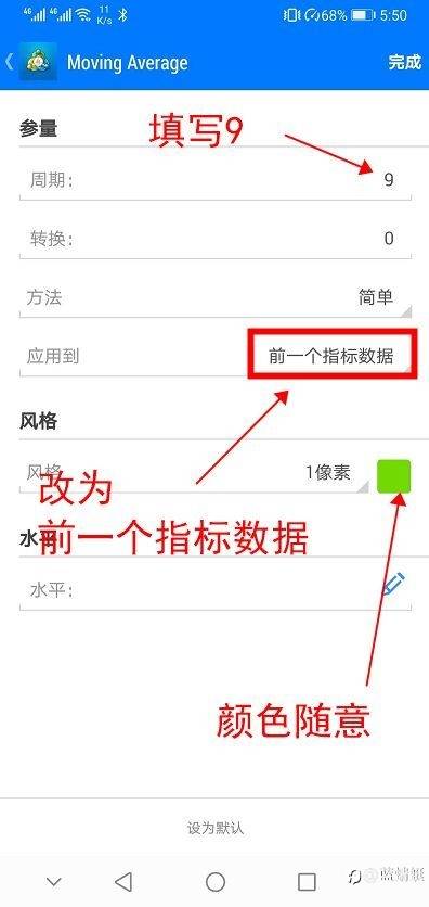 如何在手机MT4中设置双线MACD(MT4默认的是单线)