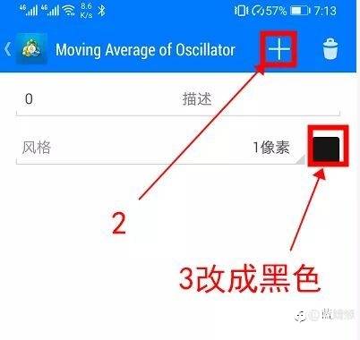 如何在手机MT4中设置双线MACD(MT4默认的是单线)