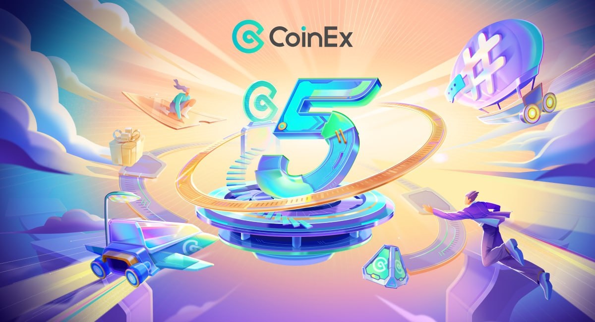 Sàn giao dịch CoinEx kỷ niệm 5 năm thành lập