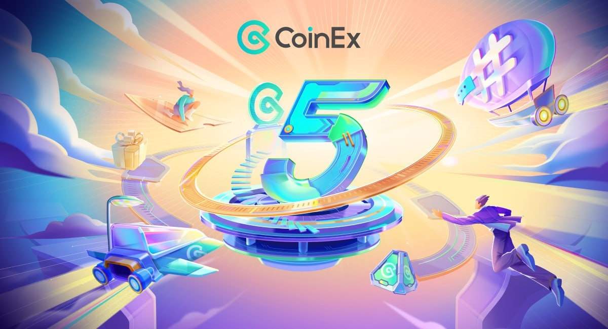 Sàn giao dịch CoinEx kỷ niệm 5 năm thành lập